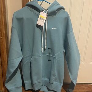 Nike Men's Light Blue Hoodie